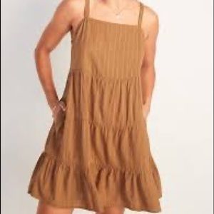 Old Navy Gauze Trapeze Dress